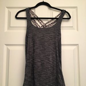 Lulu Lemon Size 6 Built-in-bra Tank
